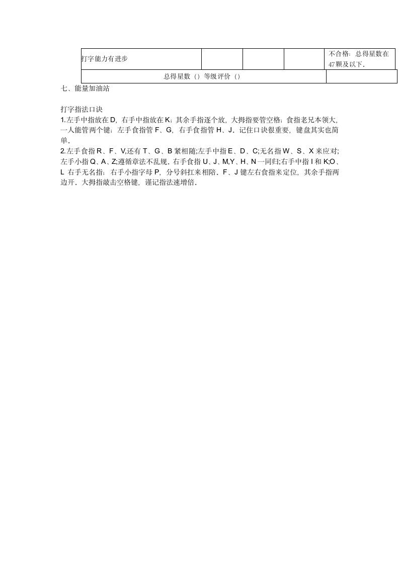 第三单元 主题活动一 “打字小能手”挑战赛（教案）全国通用三年级下册综合实践活动.doc第5页