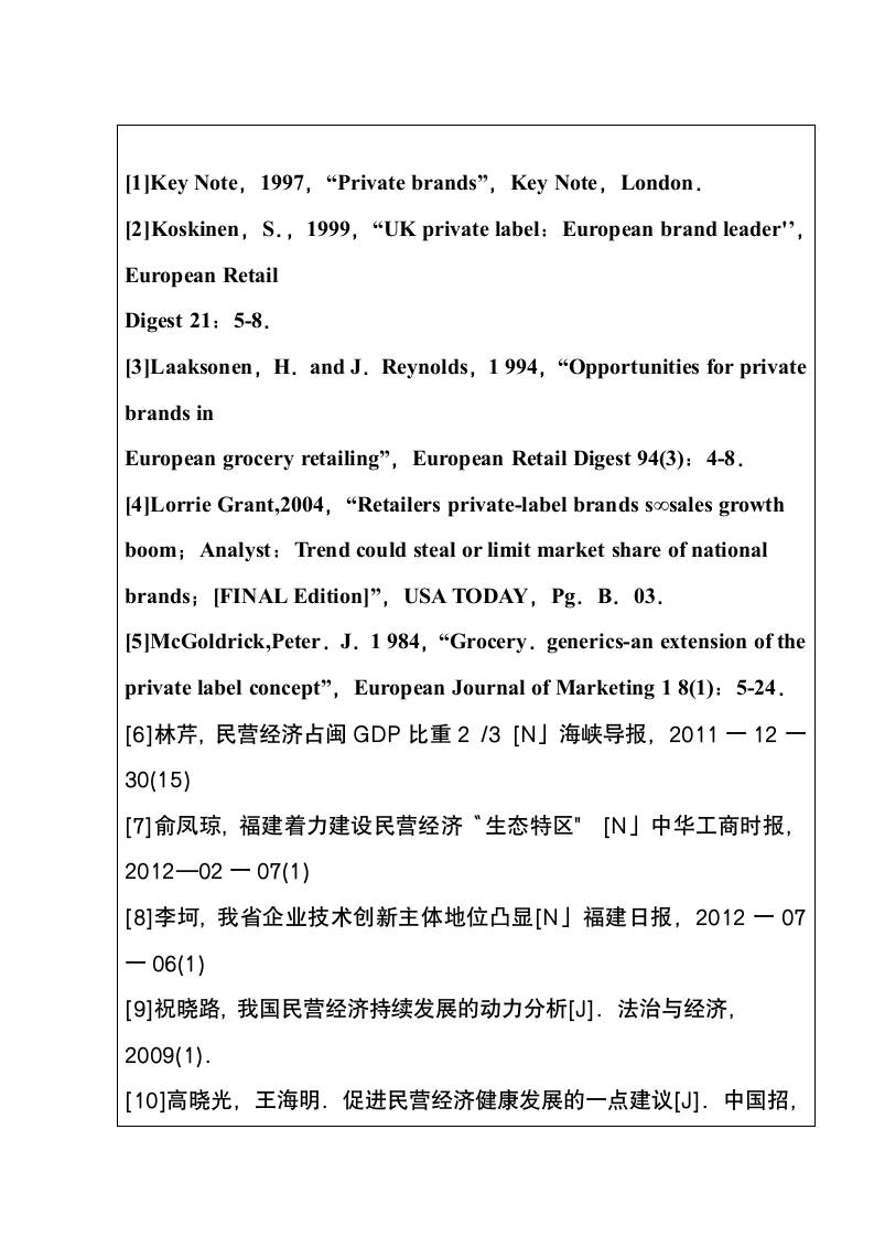 工商开题报告民营企业自创品牌战略研究.doc第4页