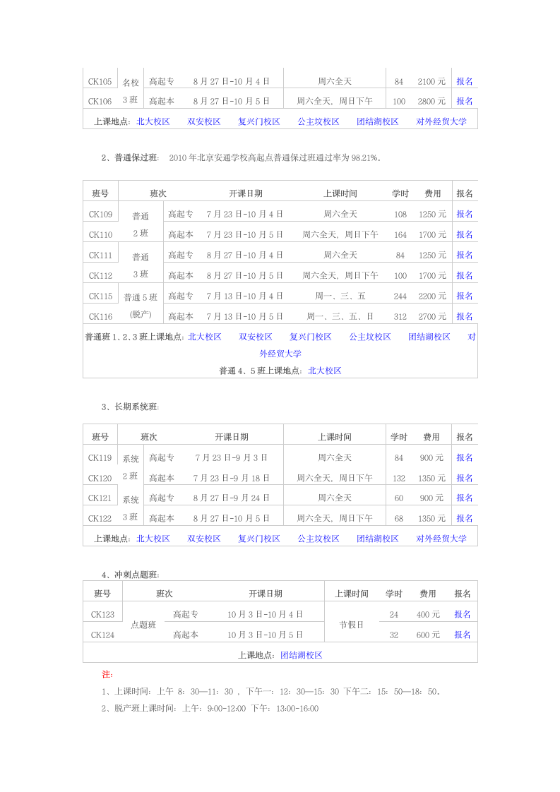 成考辅导班北京成考辅导班2011年成考培训班第2页