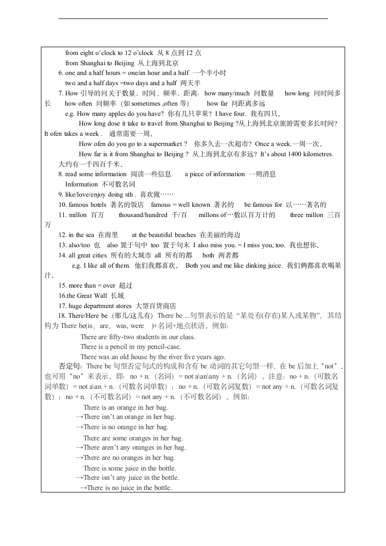 上海版牛津英语六年级下册第一单元教案.doc第2页