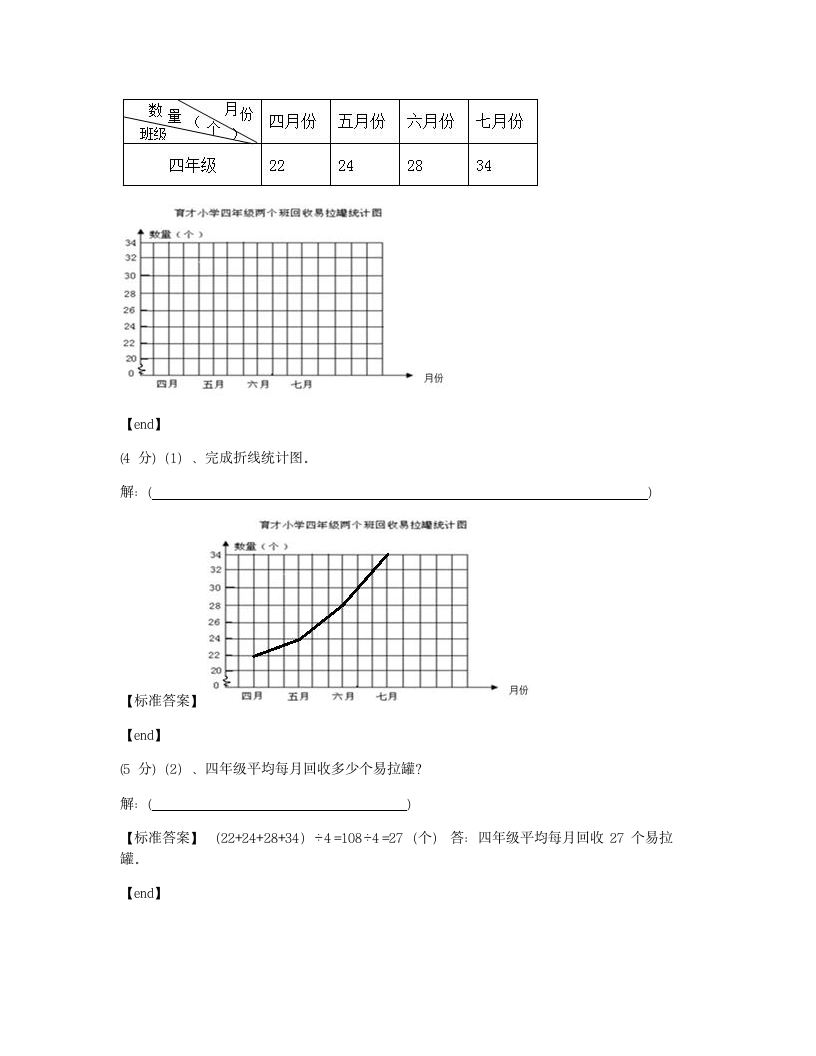 陕西咸阳泾阳县县前小学2018学年四年级（下）数学期末检测试卷.docx第10页