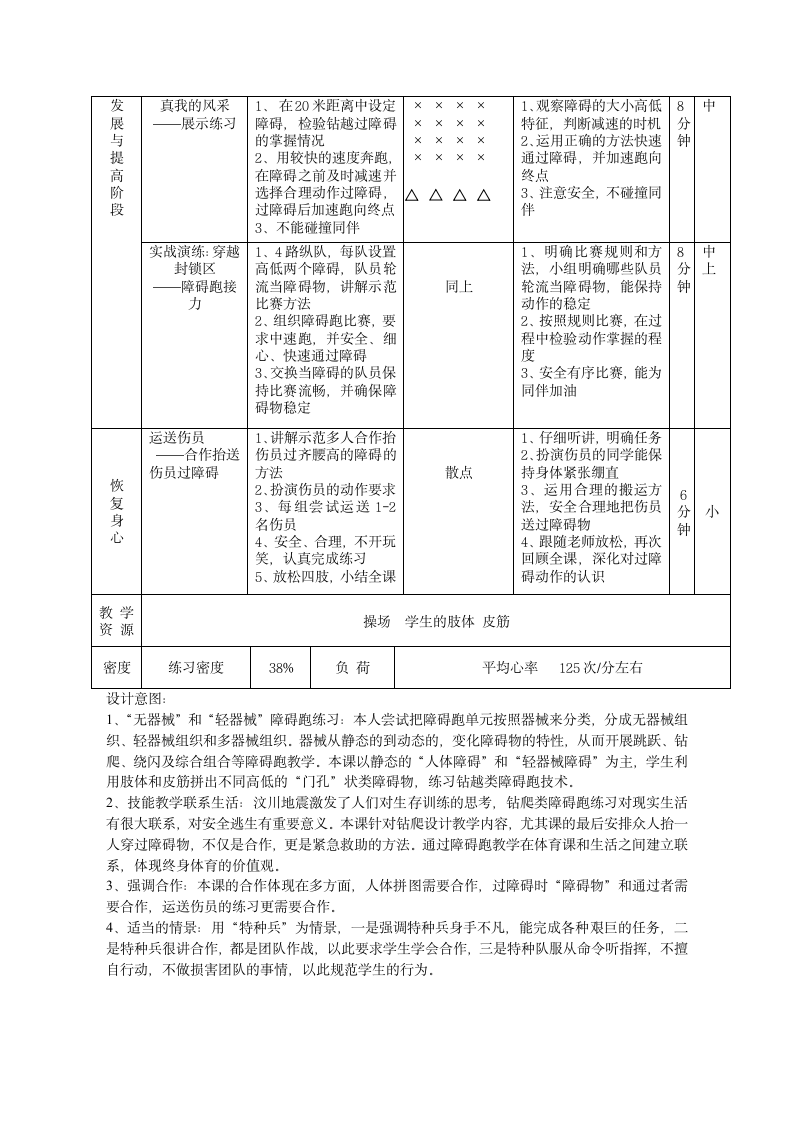 四年级体育教案  - 障碍跑  全国通用.doc第2页