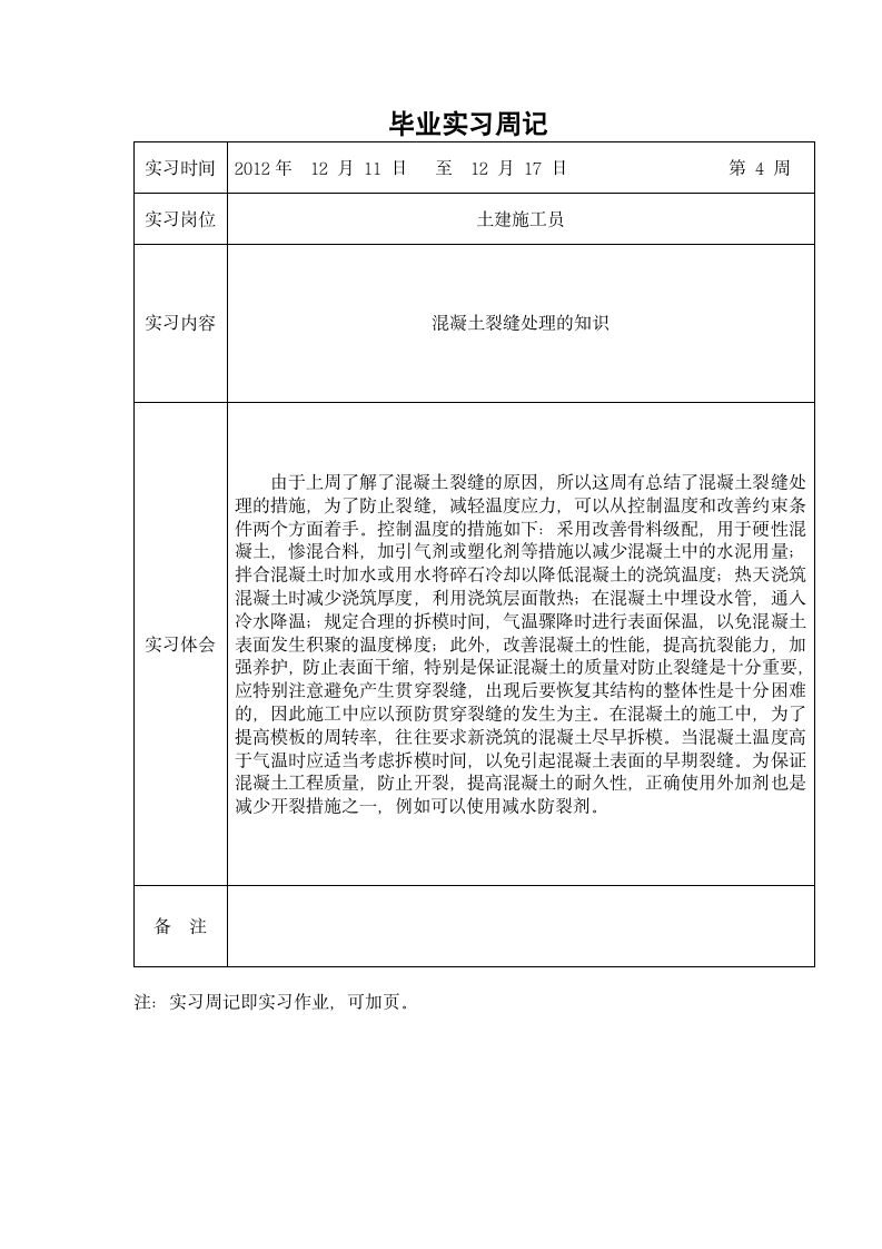 土建施工员实习周记.doc第3页