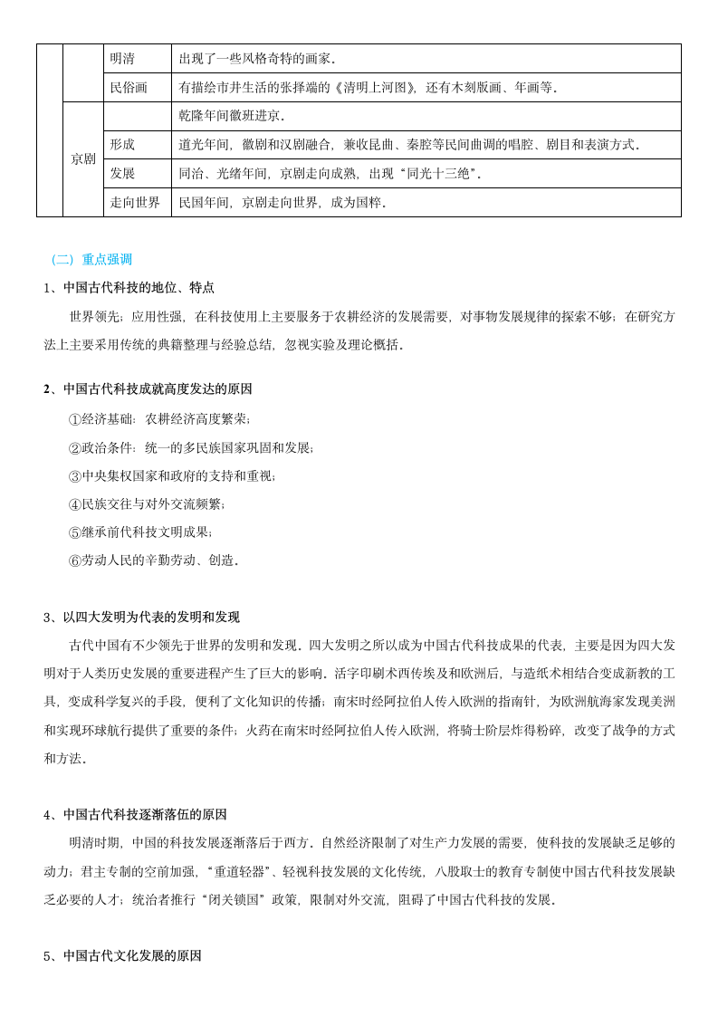 2019年高考历史冲刺总复习：中国古代史专题复习之思想文化篇.doc第8页