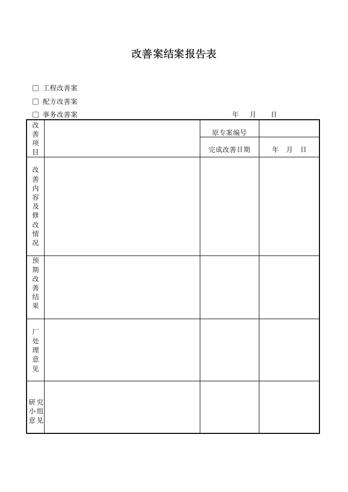 改善案结案报告表.doc第1页