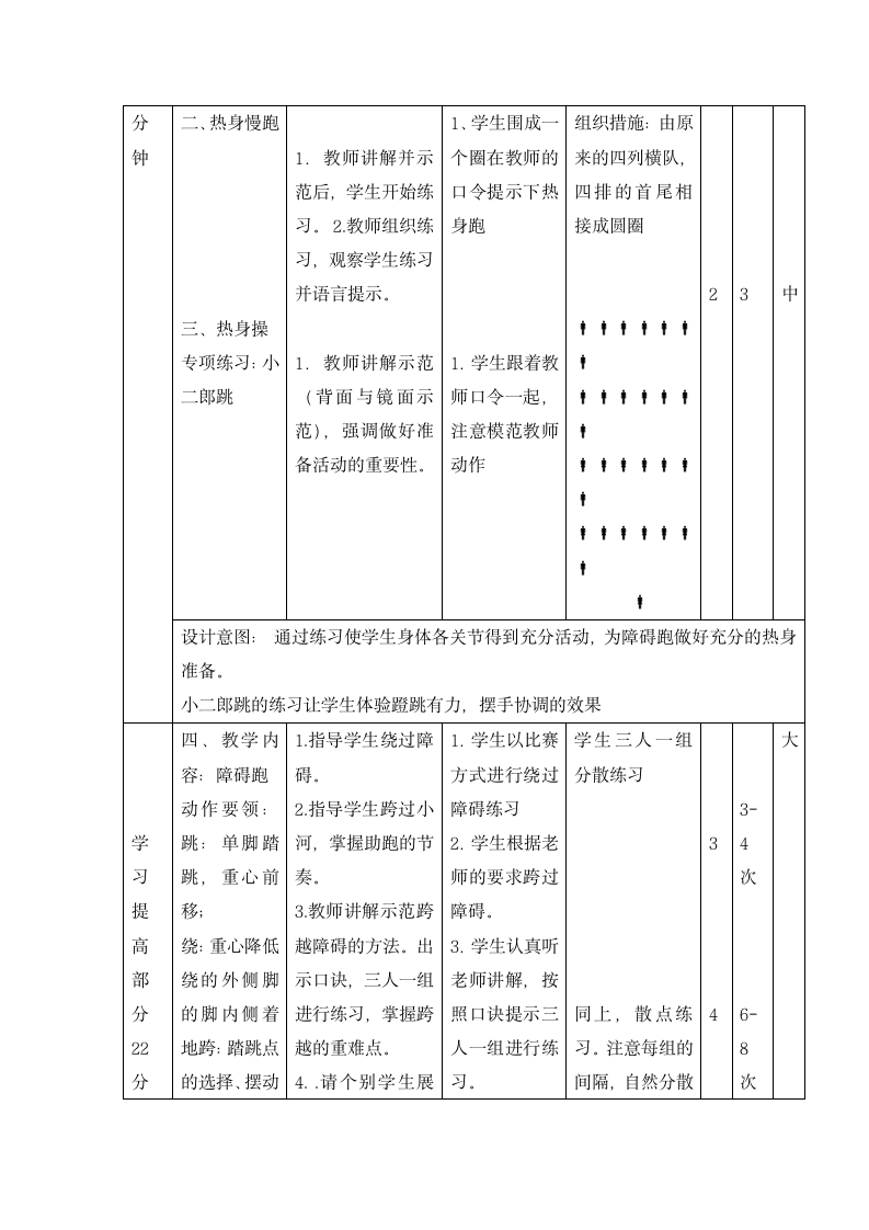 六年级上册体育教案-障碍跑 全国通用.doc第2页