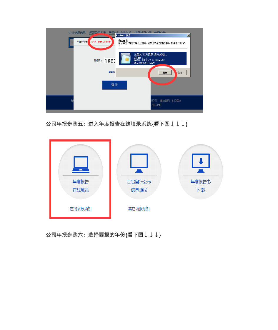 乌鲁木齐工商局营业执照年检网上申报入口查询第3页