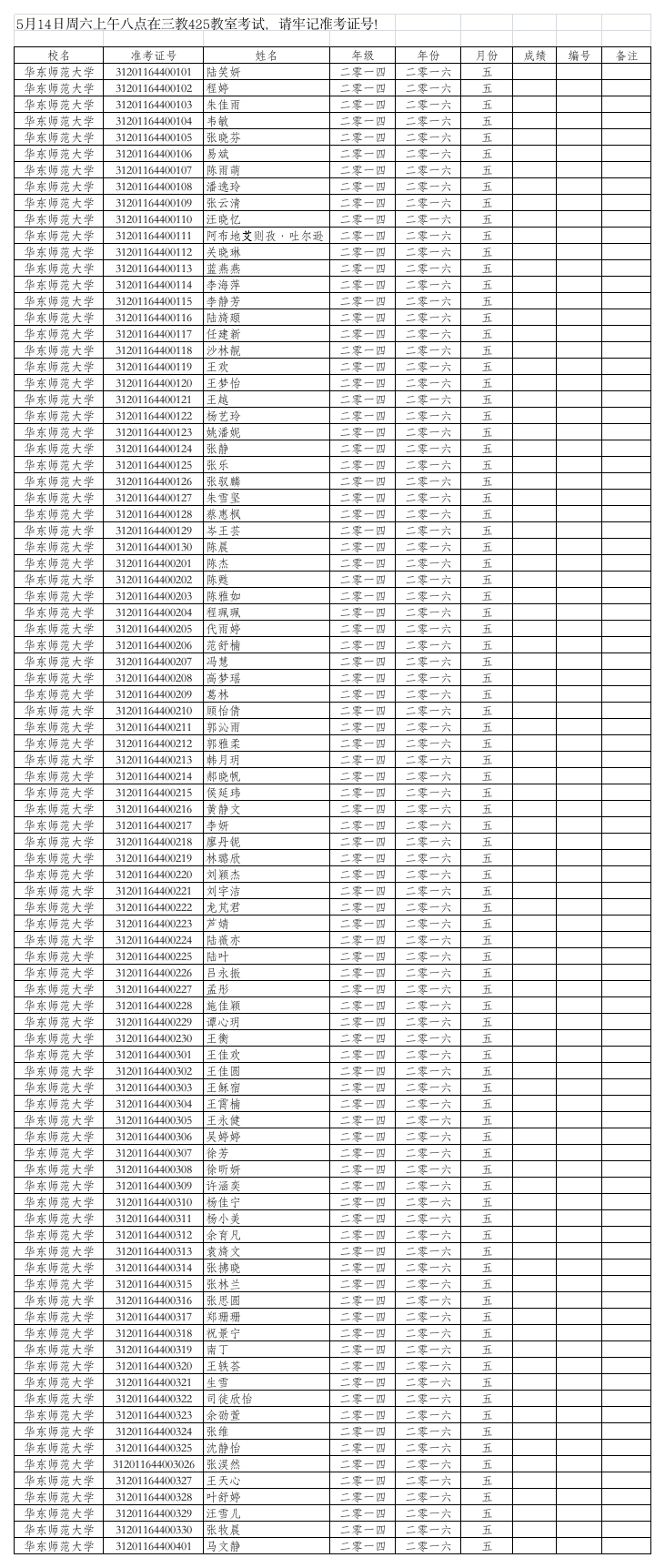 华东师大英语专业四级口语考试第1页