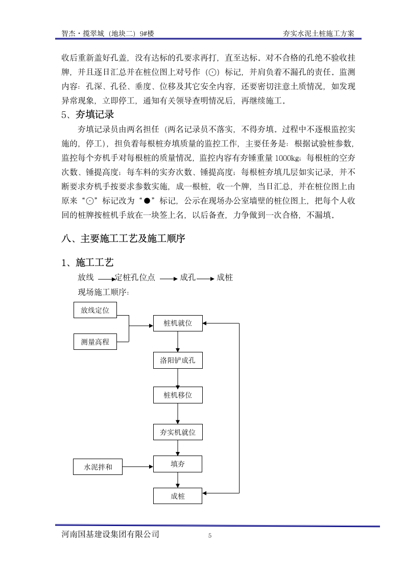 夯实水泥土桩施工方案.doc第5页