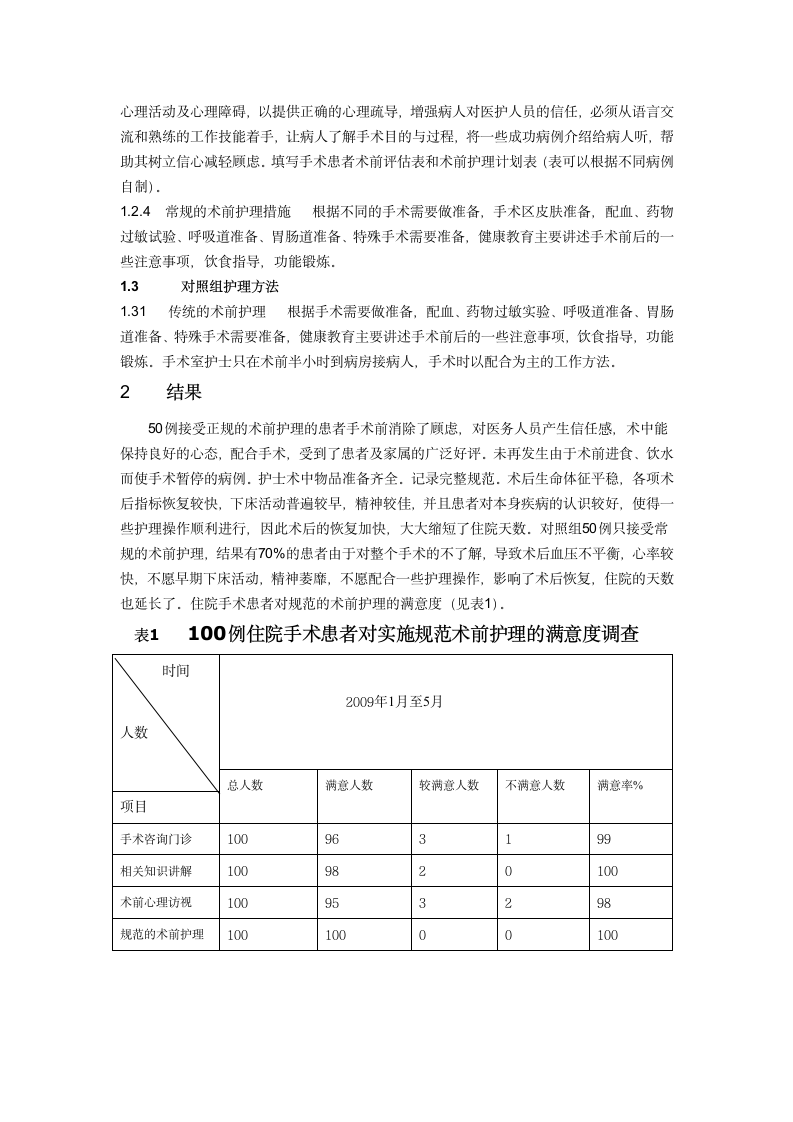 规范术前护理对患者术后康复效果的研究.doc第6页