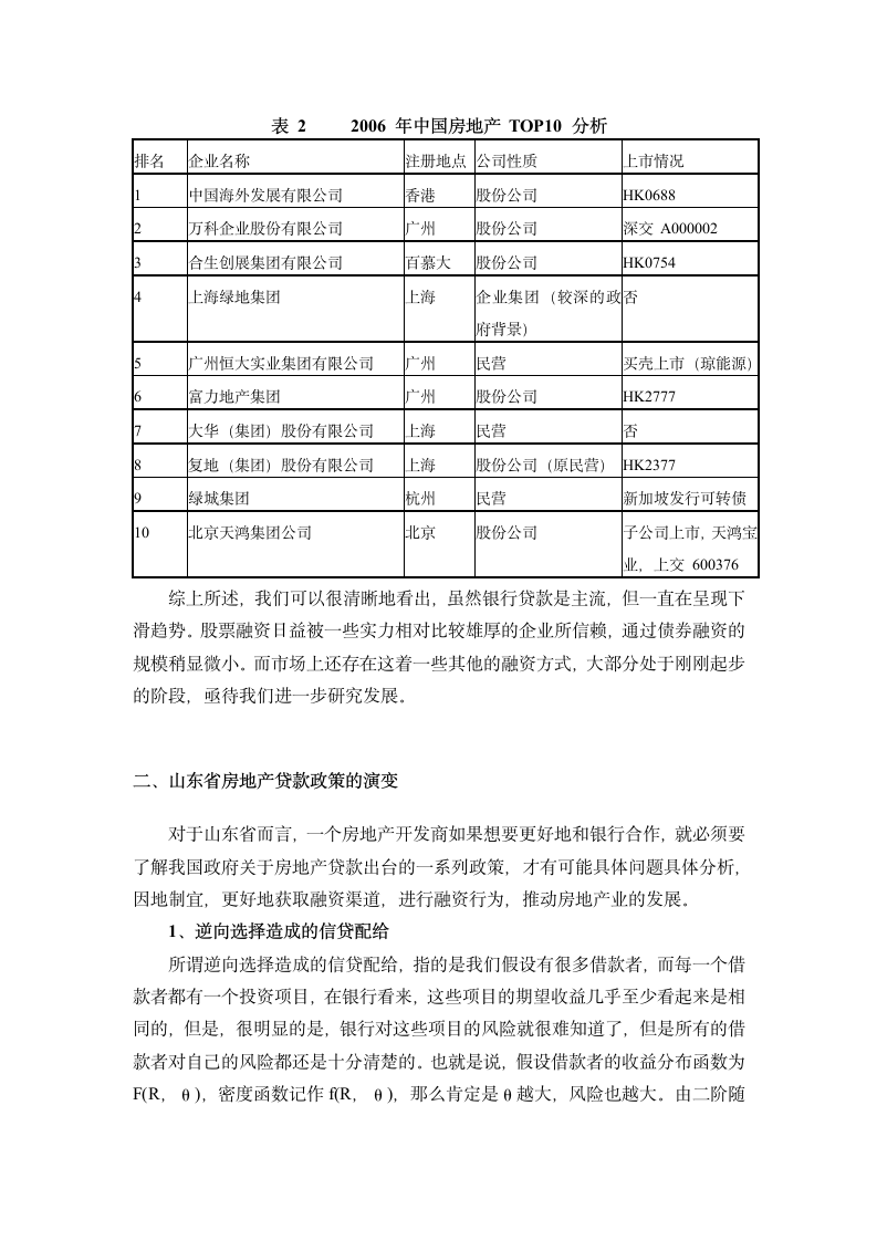 山东省房地产企业融资模式研究.doc第5页