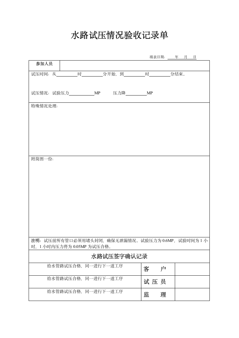 家装施工验收单.doc第5页