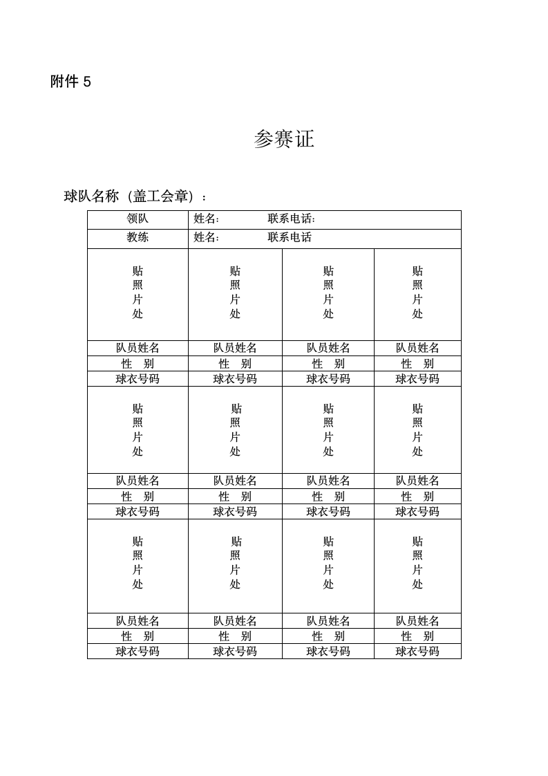 职工运动会气排球通知规则承诺书.docx第11页