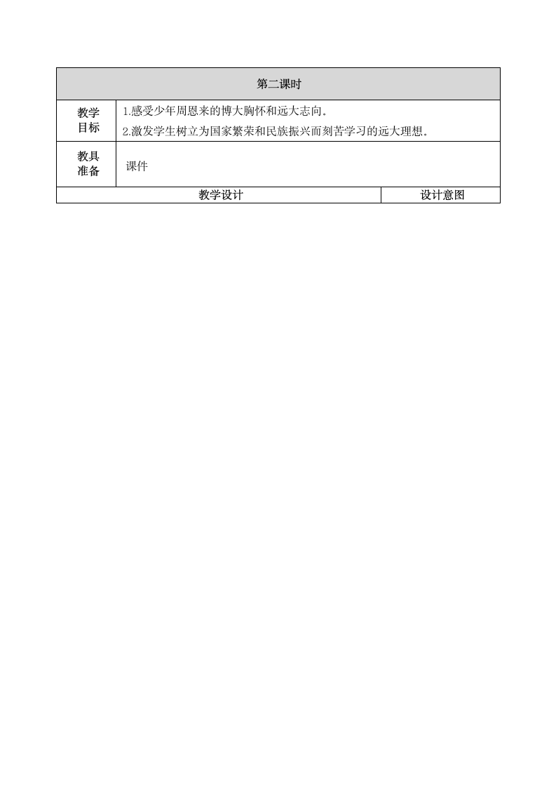 22 为中华之崛起而读书  教案（表格式）+备课素材+教学反思+课后作业（含答案）.doc第6页