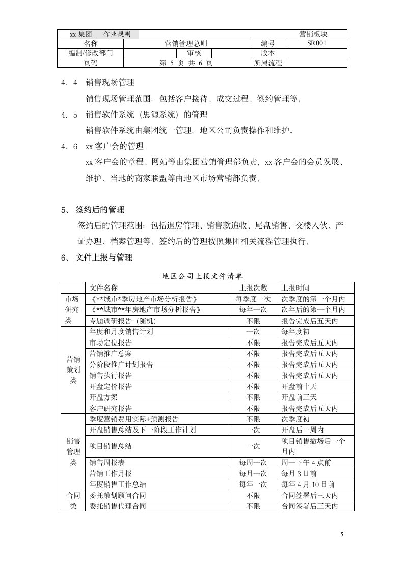 xx营销管理总则.doc第5页