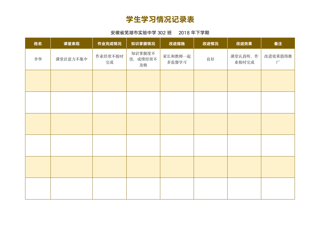 81-学生学习情况记录表.docx第1页