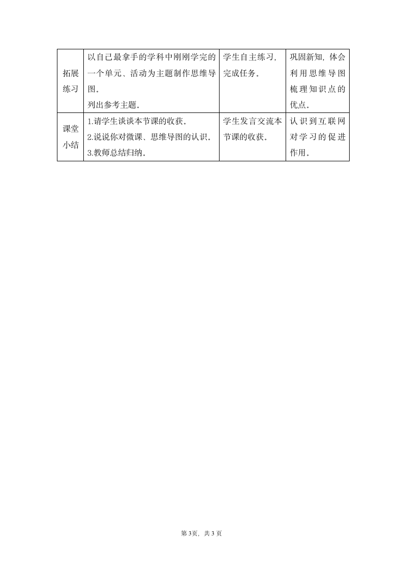 第四单元 活动1 《网络学习好轻松》教学设计.doc第3页