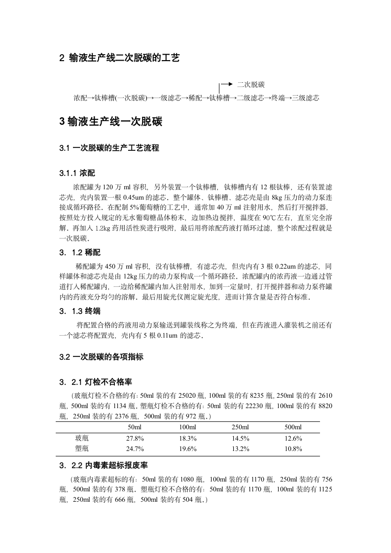 生物制药论文：关于对输液生产线二次脱碳工艺改进的探究.doc第5页