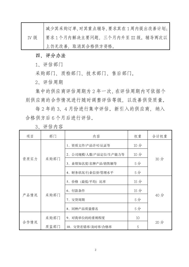 供应商分级管理制度.docx第3页