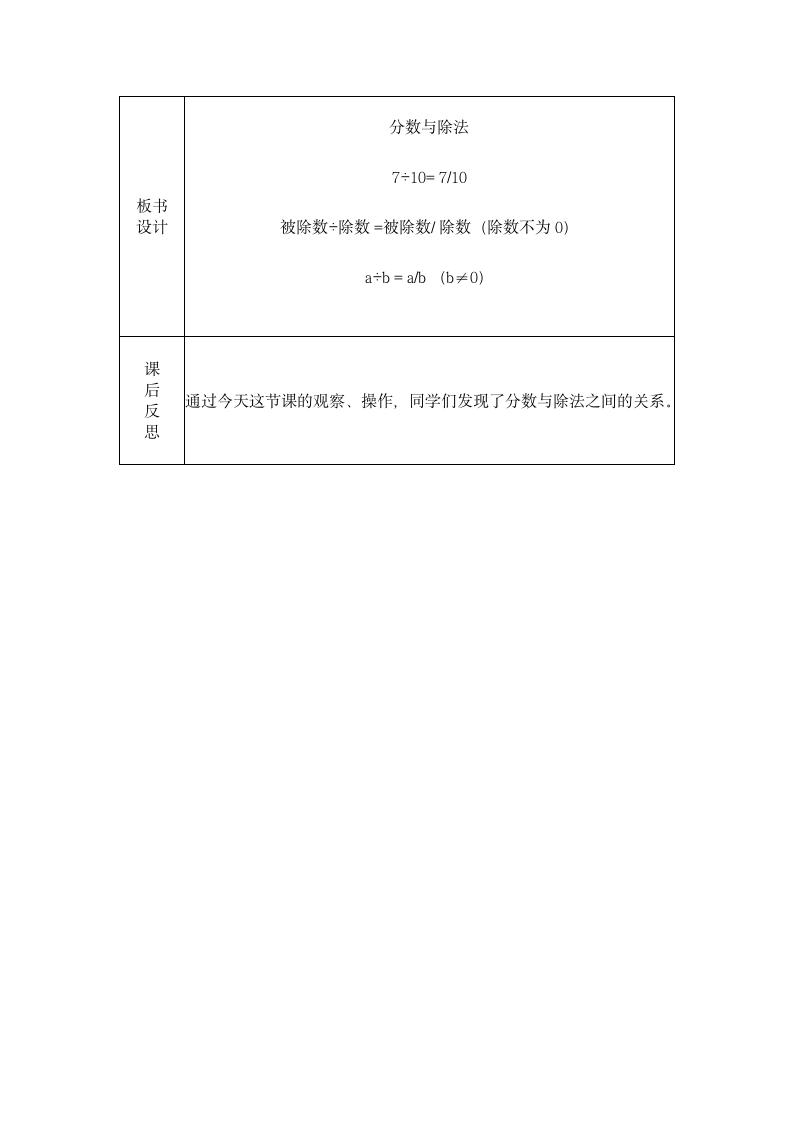 五年级下册数学教案--分数与除法例题.doc第8页