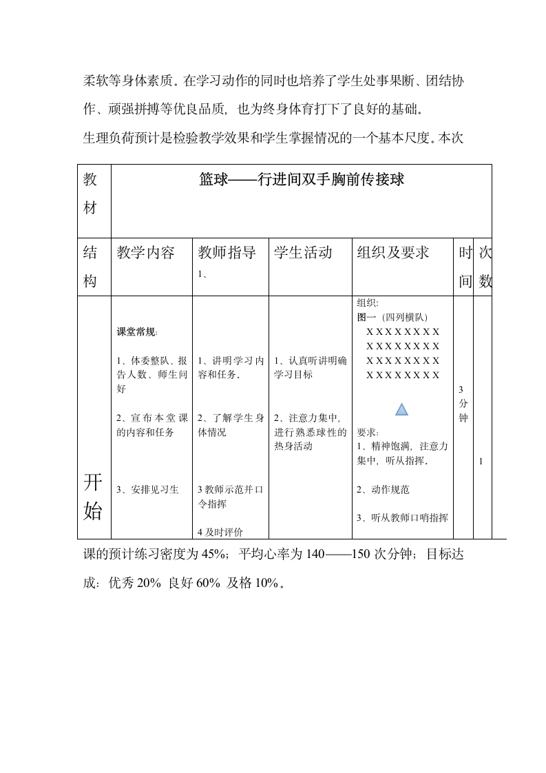 全国通用 五年级下册体育 篮球行进间传球  教案.doc第4页