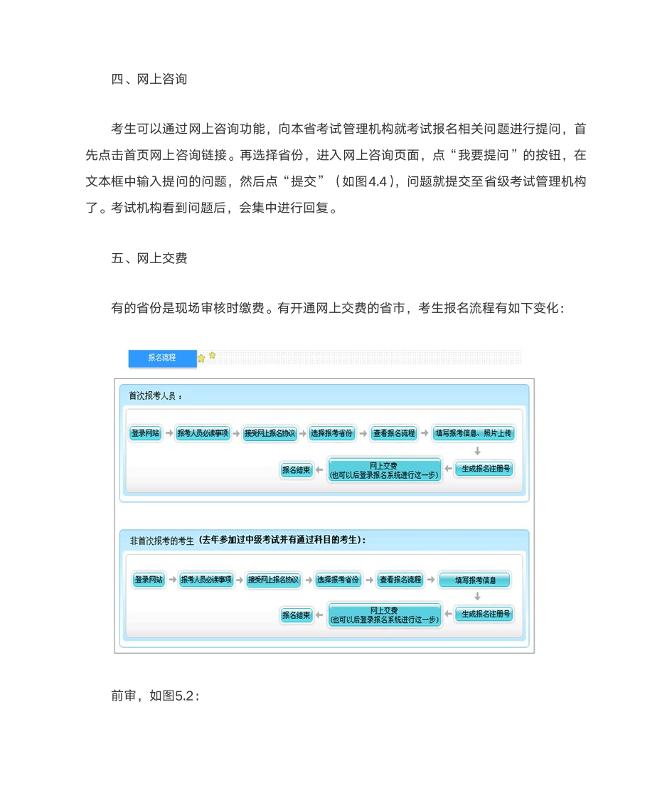 初级会计报名流程示意图第13页