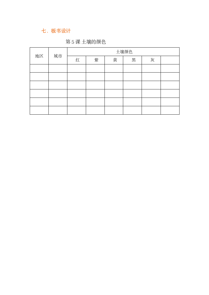 小学科学粤教粤科版三年级下册《第5课 土壤的颜色》教学设计.docx第4页