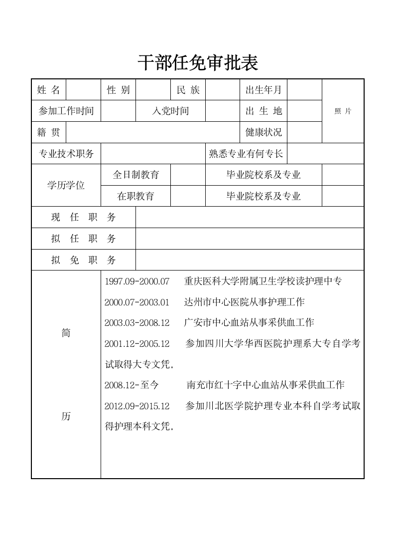 干部任免审批表.doc第1页