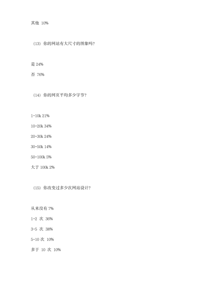 调查报告：网站设计战略.doc第13页