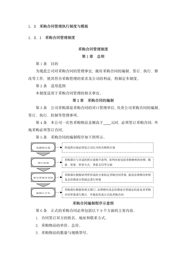 采购合同管理细化执行与模板.docx第4页