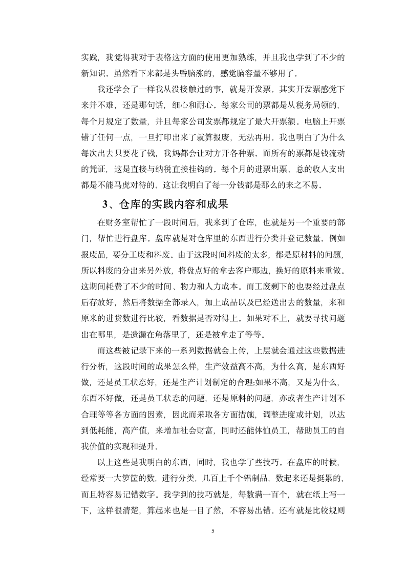 暑期企业实践实习报告.docx第5页