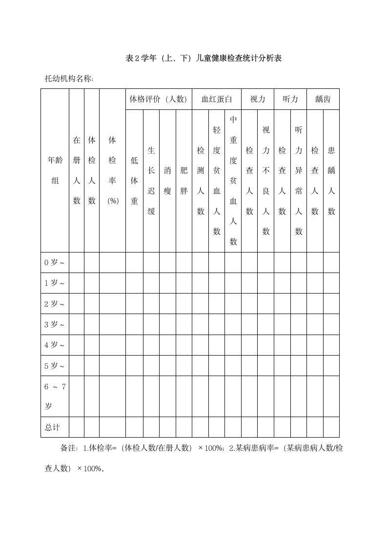 幼儿园教师表格大全.docx第11页