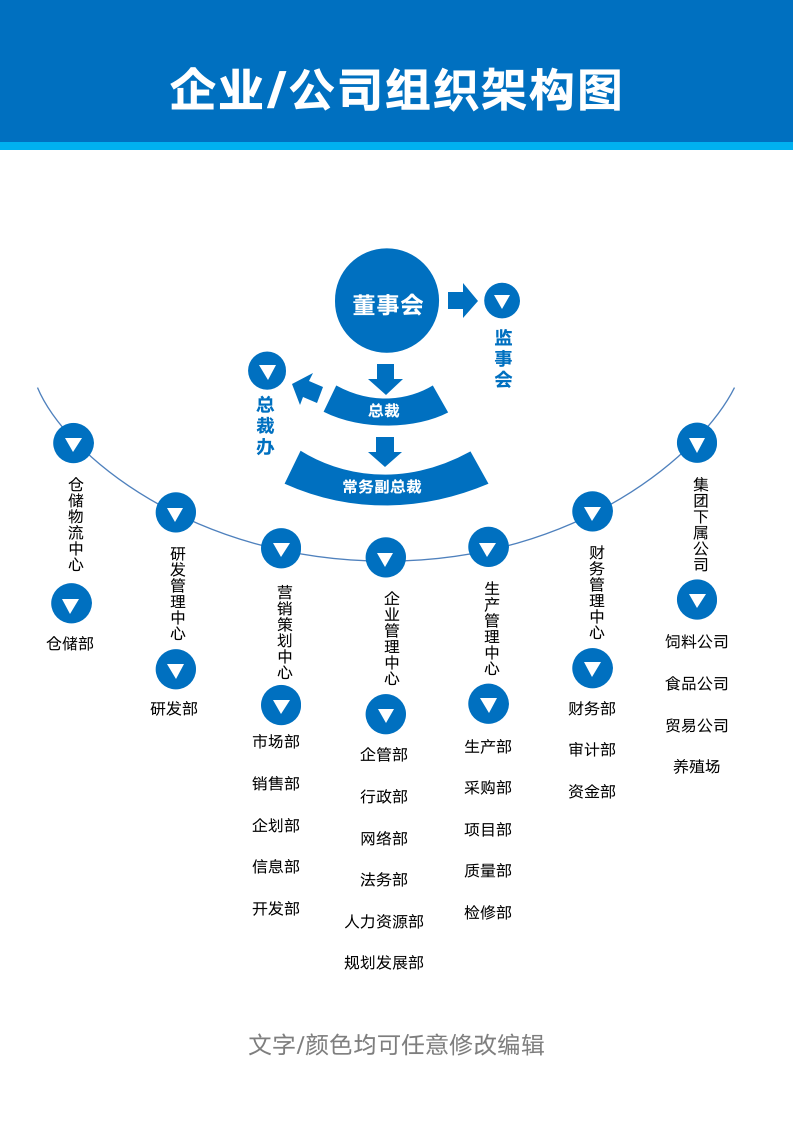 创意企业公司组织架构图.docx第1页