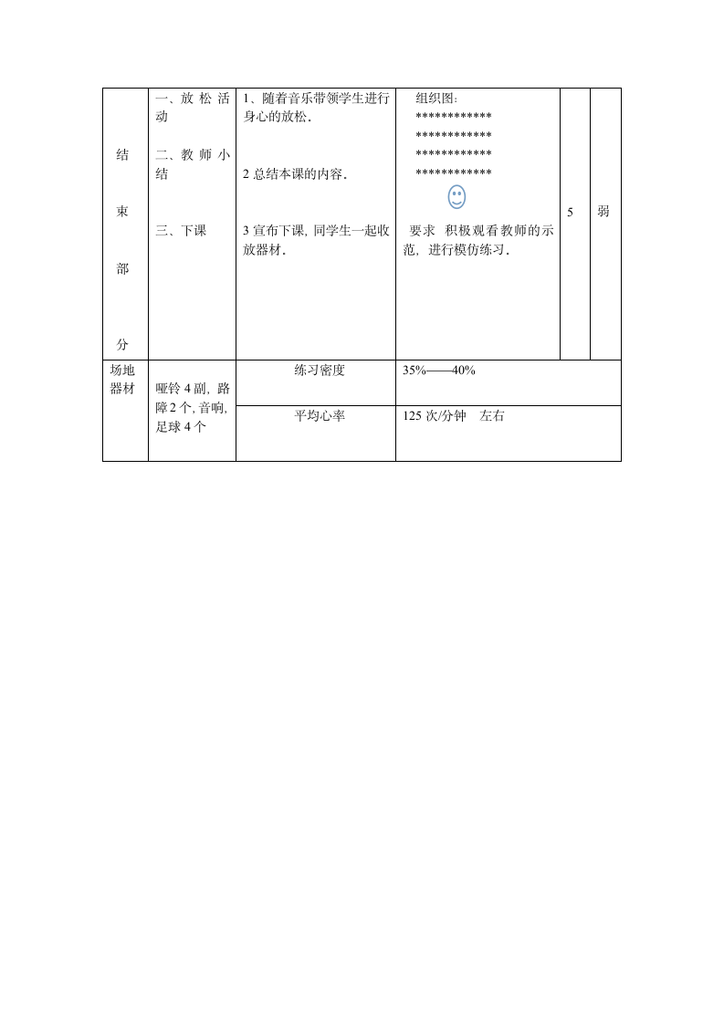 三年级体育 站立式起跑   教案 全国通用.doc第4页