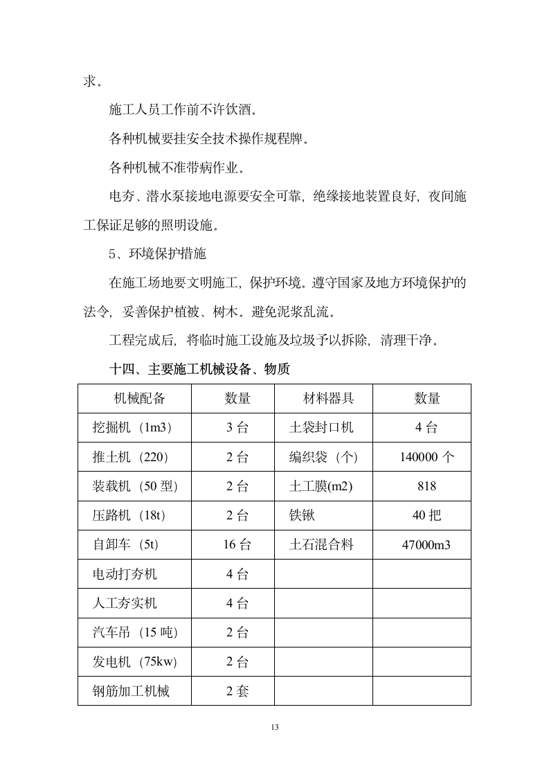 巫山县水口大桥筑岛围堰及料场施工方案.doc第13页