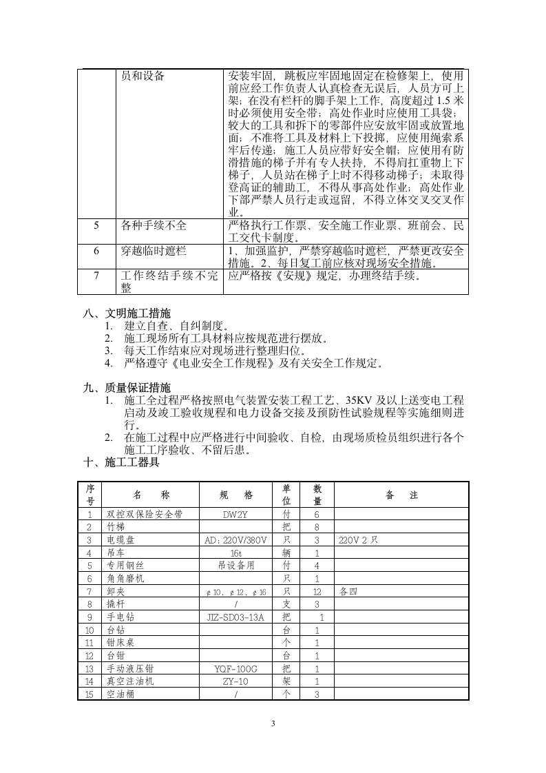 某变电站10KV线路工程施工方案.doc第3页