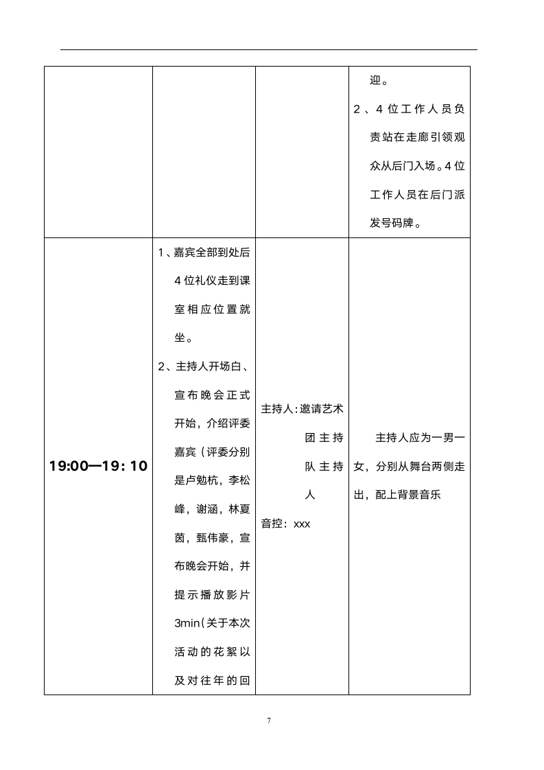 大学宿舍文化展示大赛策划书.docx第7页