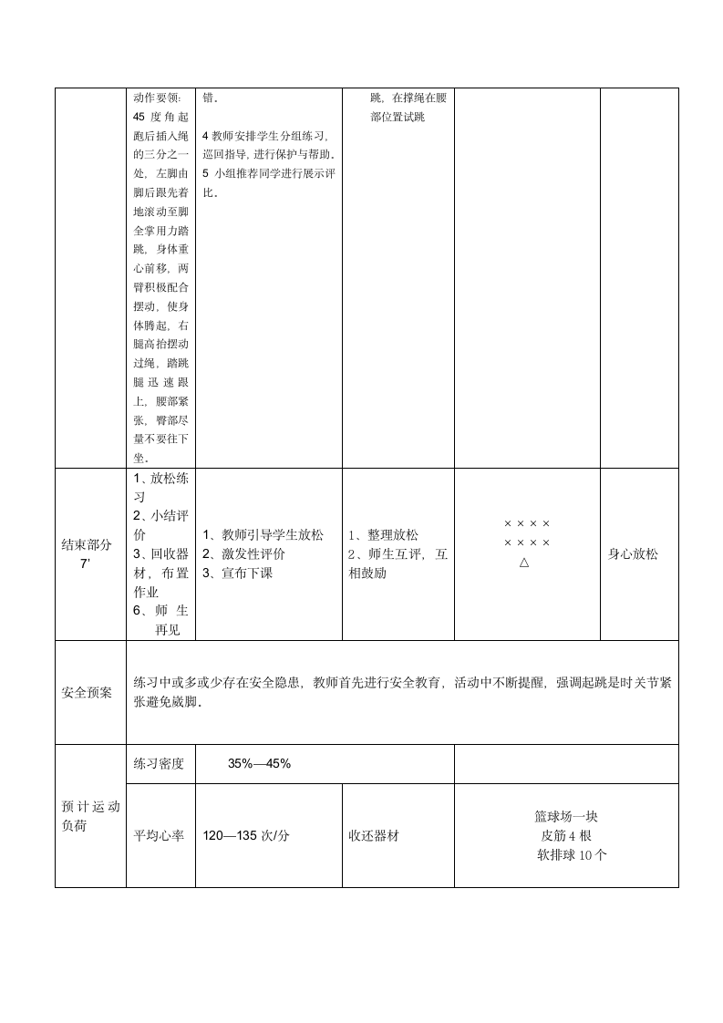 六年级体育教案 -  跨越式跳高 全国通用.doc第2页