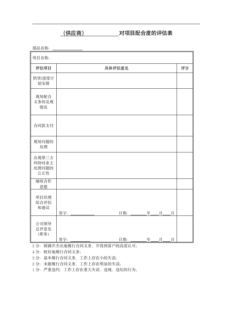 集中采购管理实施细则表单.dotx第14页