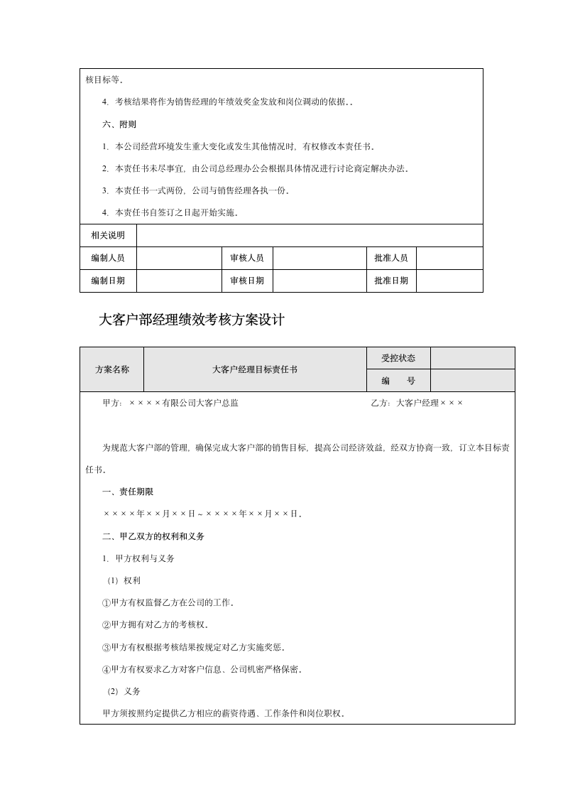 经理级人员绩效考核目标责任书及考核评价表.doc第7页