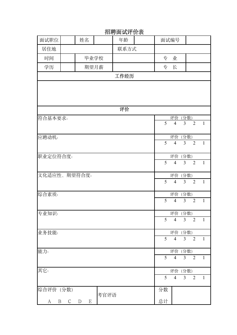 人资规划-深圳XX员工招聘管理制度.doc第8页