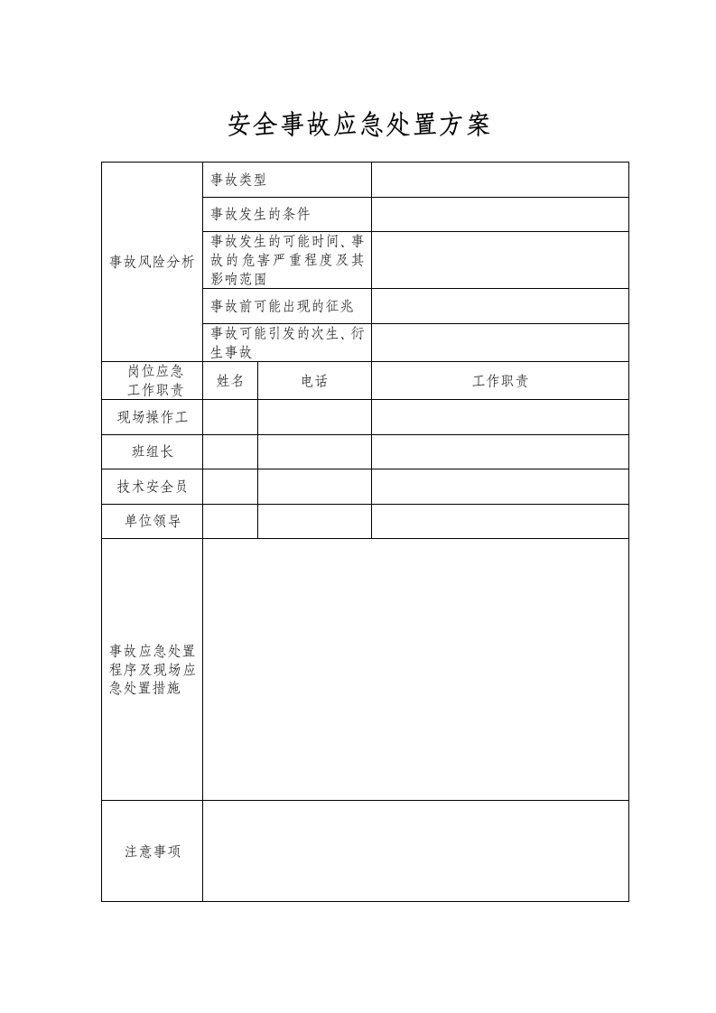 安全事故应急处置方案.doc第2页