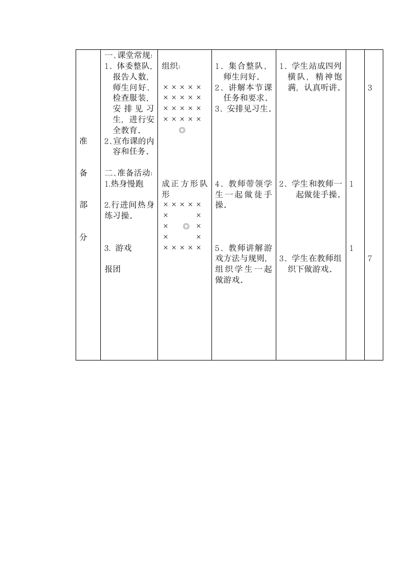 蹲踞式跳远（教案） 体育五年级上册.doc第4页