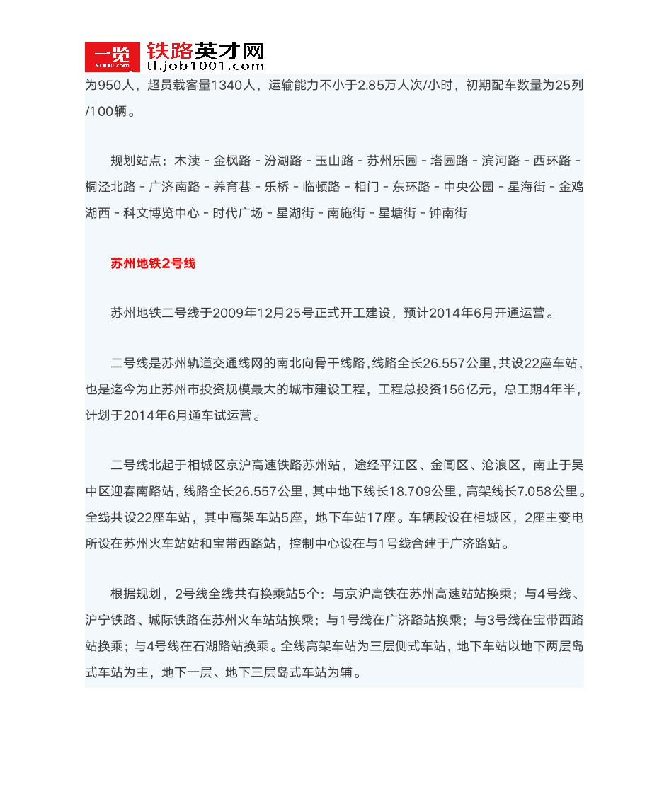 苏州地铁：线网规划详解第3页