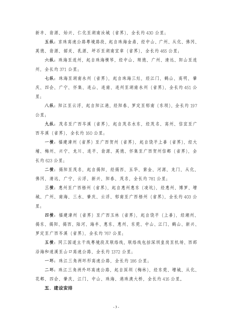 广东省高速公路网规划第3页