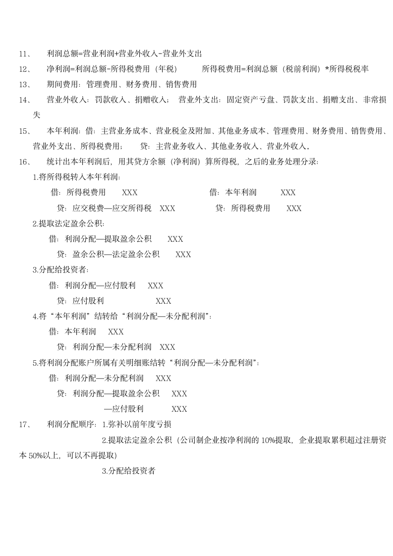 会计从业资格考试会计基础复习重点知识总结(通用版).docx第16页