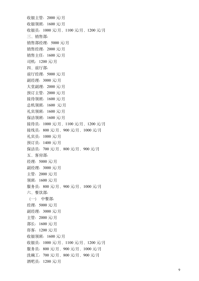 鑫城商务饭店可行性报告.doc第9页