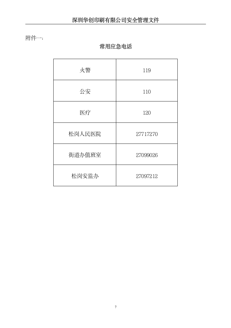 HR文件-重大安全事故应急救援预案.doc第7页