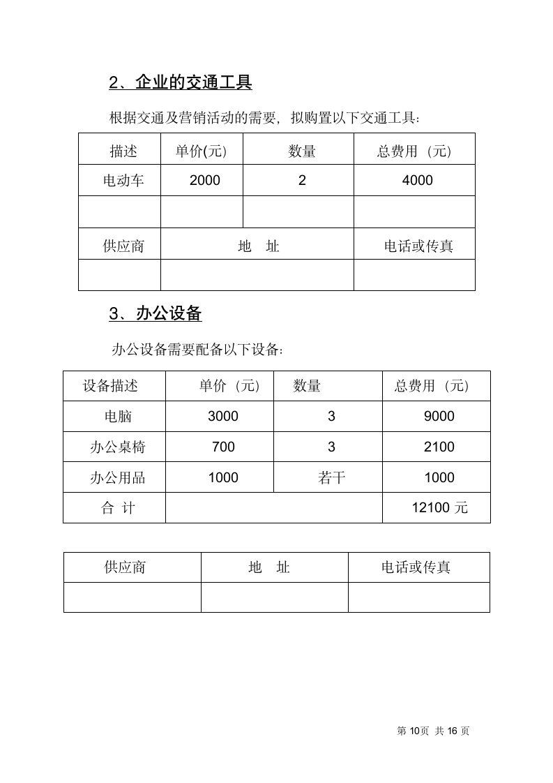 短租公寓项目创业计划书.docx第11页