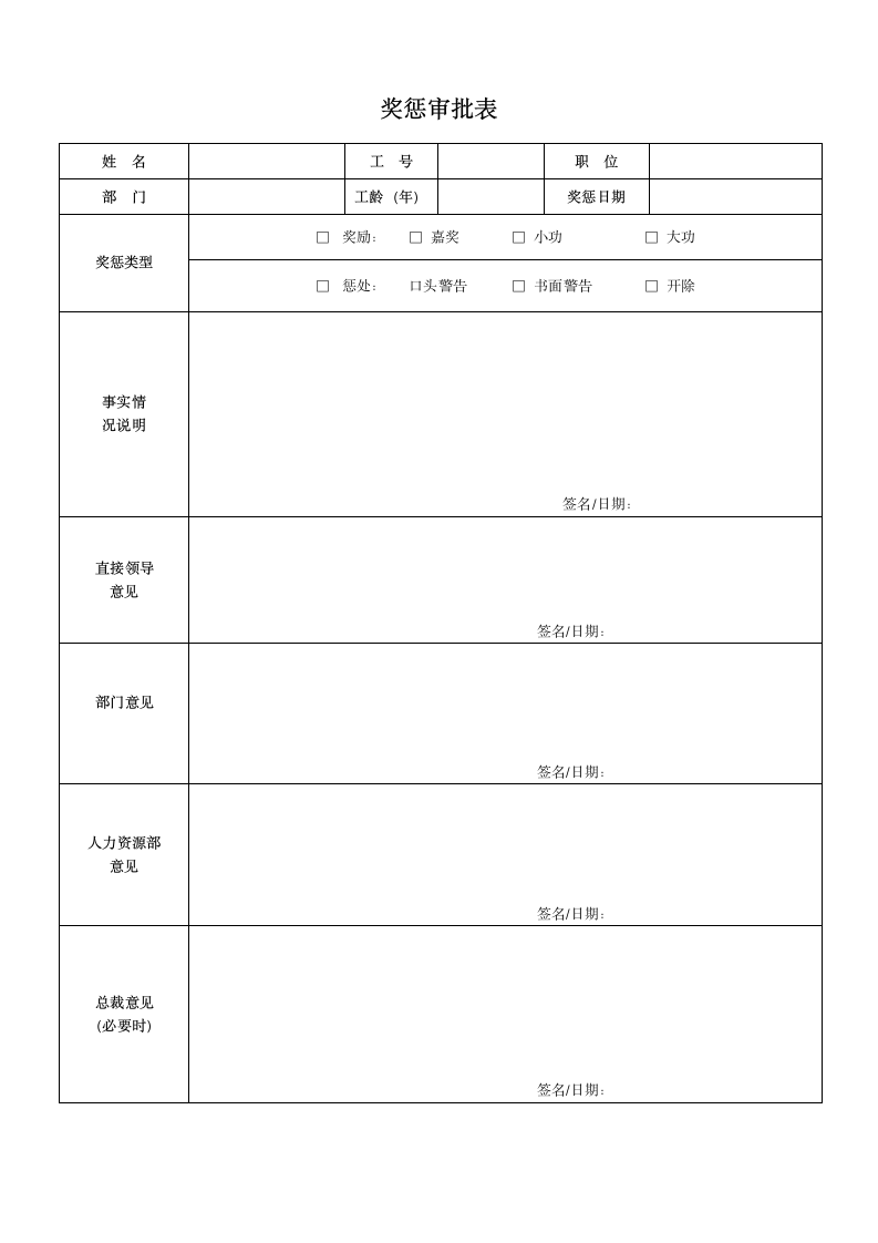 奖惩审批表.doc第1页